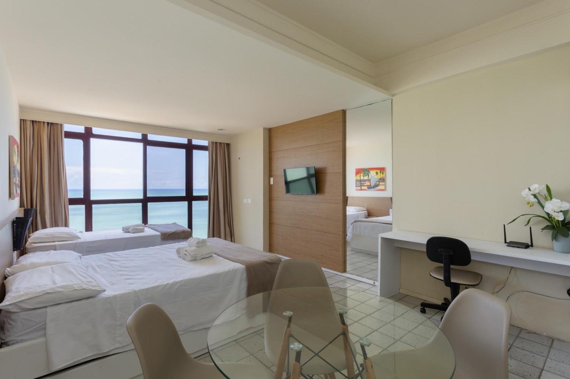 Flat Edf Golden Beach Жабуатан-дус-Гуарарапис Экстерьер фото
