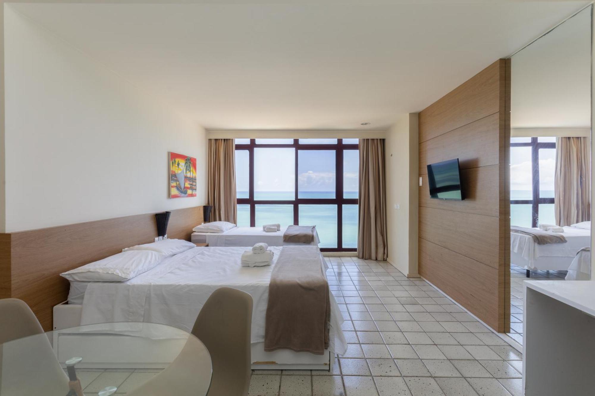 Flat Edf Golden Beach Жабуатан-дус-Гуарарапис Экстерьер фото